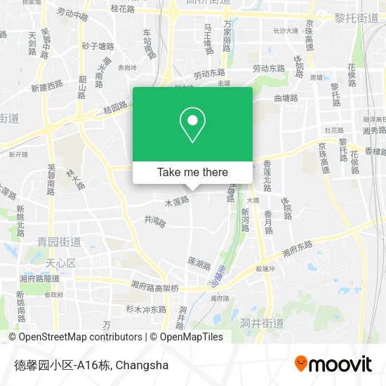 德馨园小区-A16栋 map