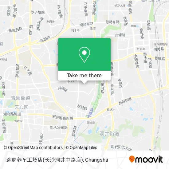 途虎养车工场店(长沙洞井中路店) map