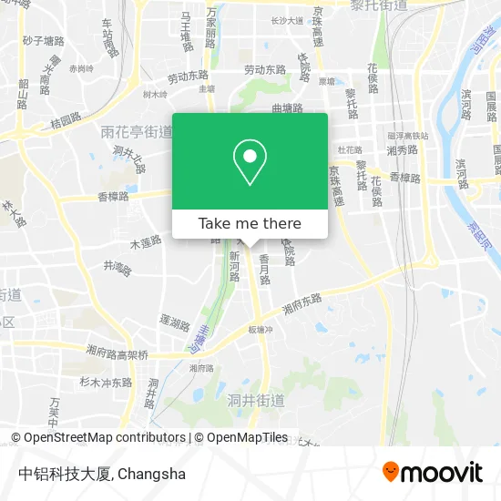 中铝科技大厦 map