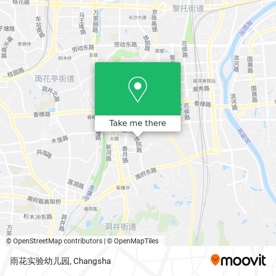 雨花实验幼儿园 map