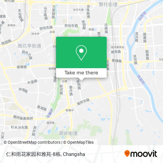 仁和雨花家园和雅苑-8栋 map