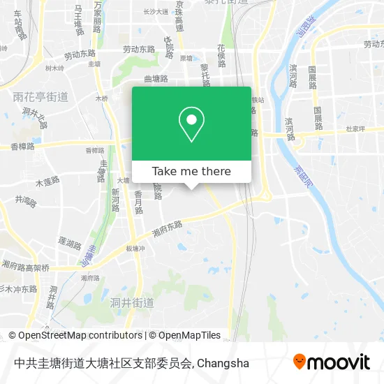 中共圭塘街道大塘社区支部委员会 map