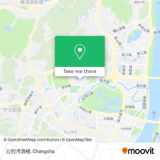 云熙湾酒楼 map