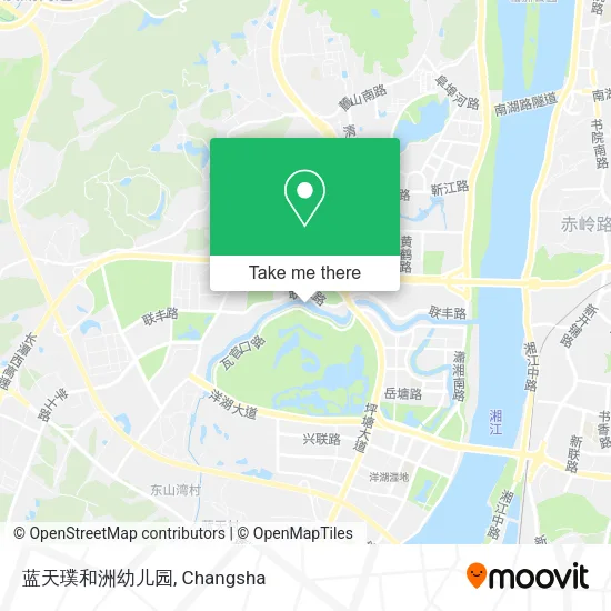 蓝天璞和洲幼儿园 map