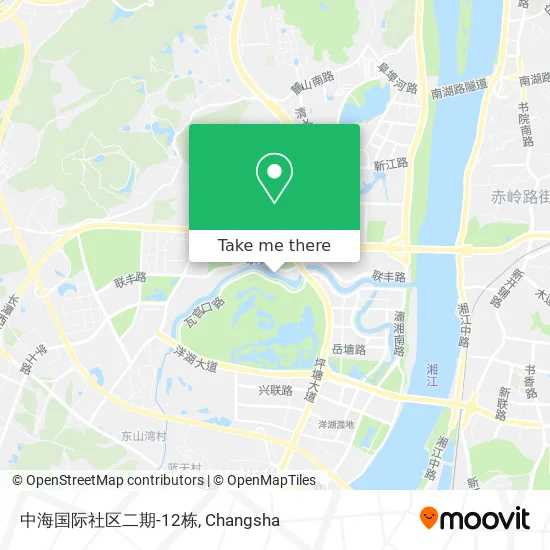 中海国际社区二期-12栋 map