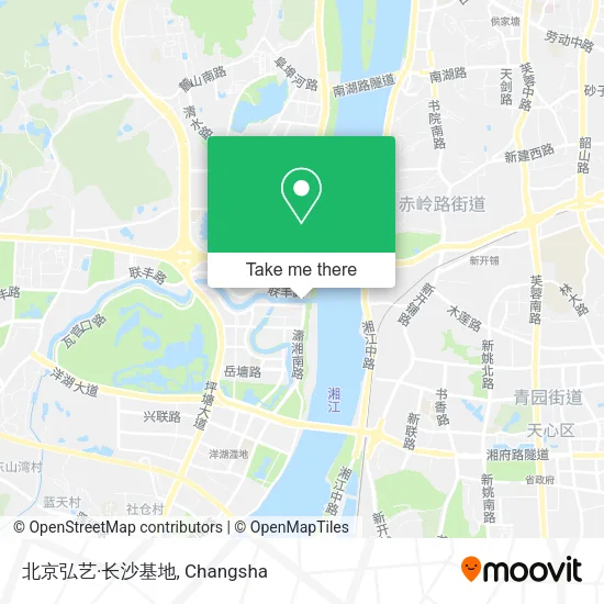北京弘艺·长沙基地 map