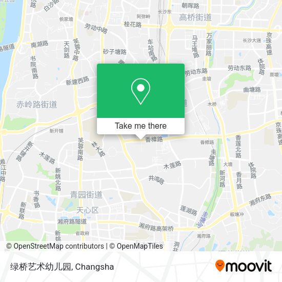 绿桥艺术幼儿园 map