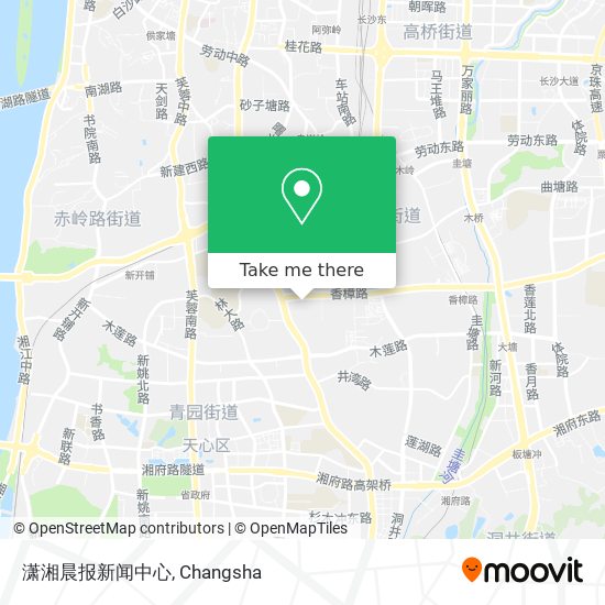 潇湘晨报新闻中心 map