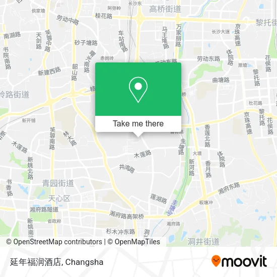 延年福润酒店 map