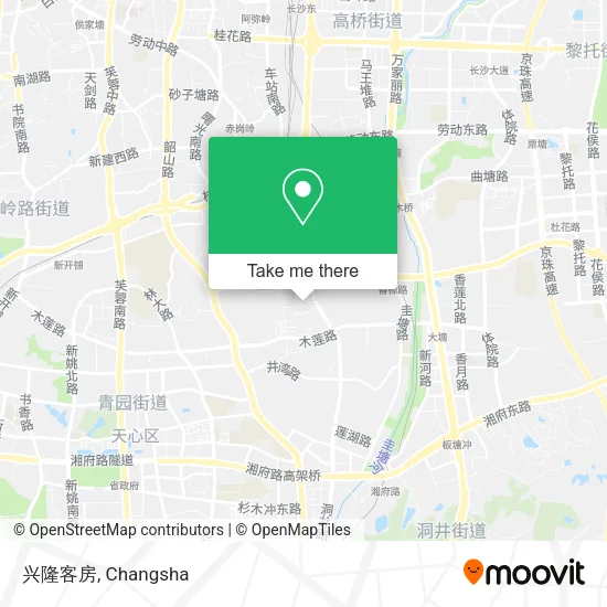 兴隆客房 map
