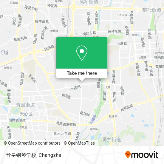 音皇钢琴学校 map
