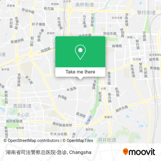 湖南省司法警察总医院-急诊 map