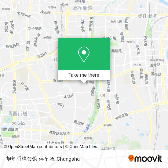 旭辉香樟公馆-停车场 map