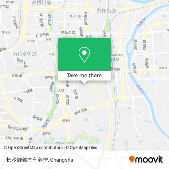 长沙御驾汽车养护 map