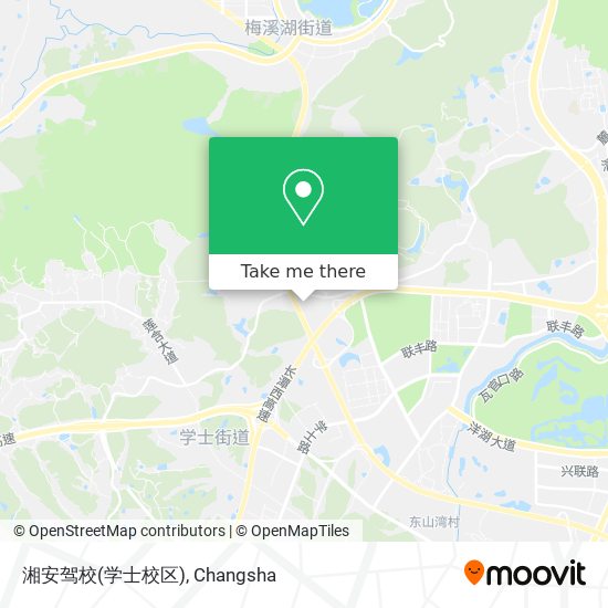 湘安驾校(学士校区) map