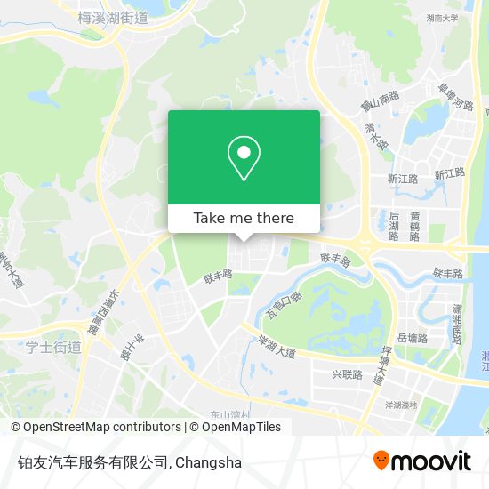 铂友汽车服务有限公司 map