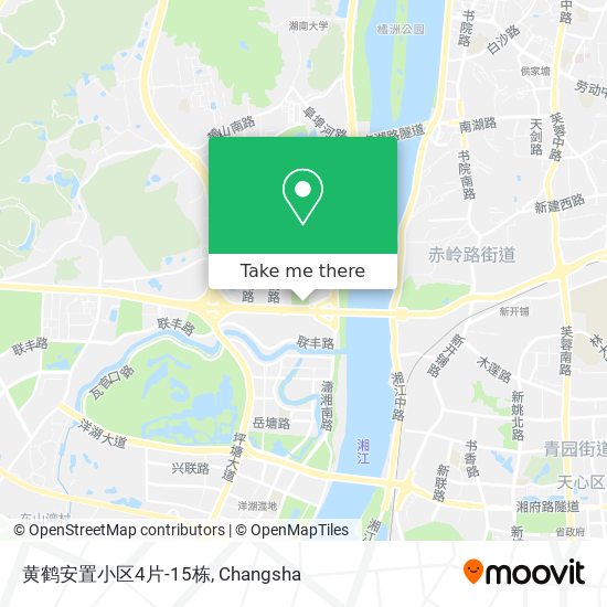 黄鹤安置小区4片-15栋 map