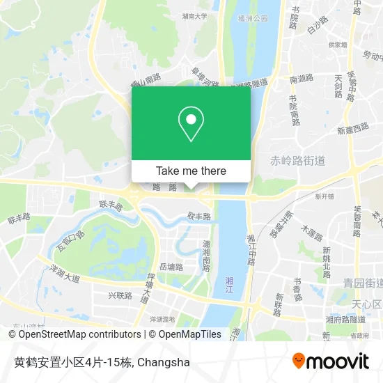 黄鹤安置小区4片-15栋 map