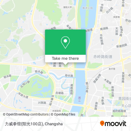 力威拳馆(阳光100店) map