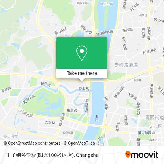 王子钢琴学校(阳光100校区店) map