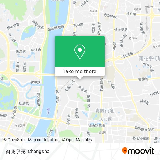 御龙泉苑 map