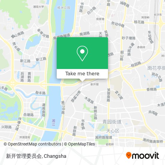 新开管理委员会 map