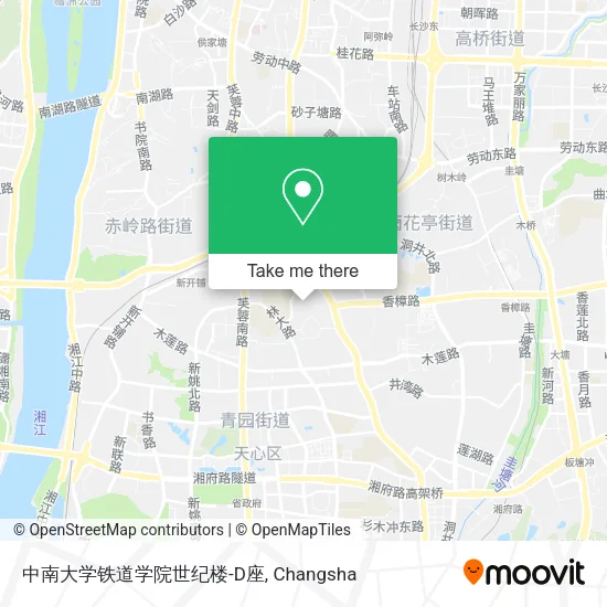 中南大学铁道学院世纪楼-D座 map