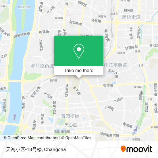 天鸿小区-13号楼 map