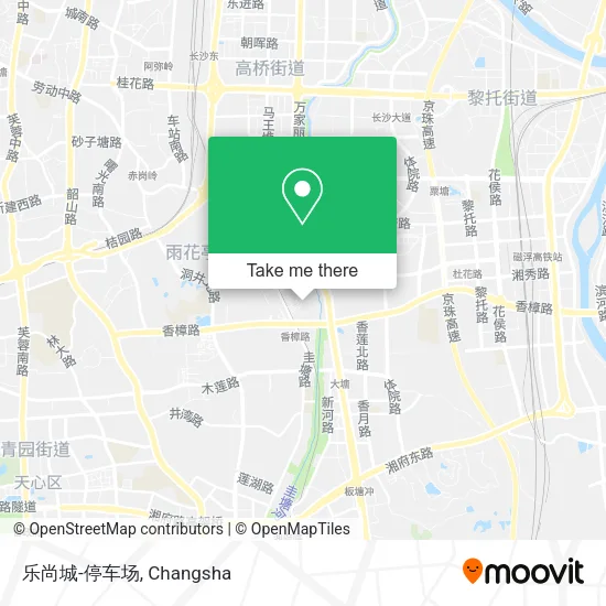 乐尚城-停车场 map