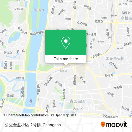 公交金盆小区-2号楼 map