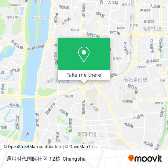 通用时代国际社区-12栋 map