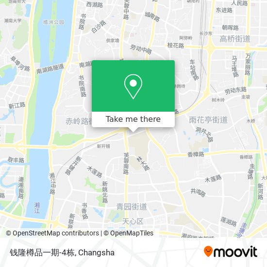 钱隆樽品一期-4栋 map