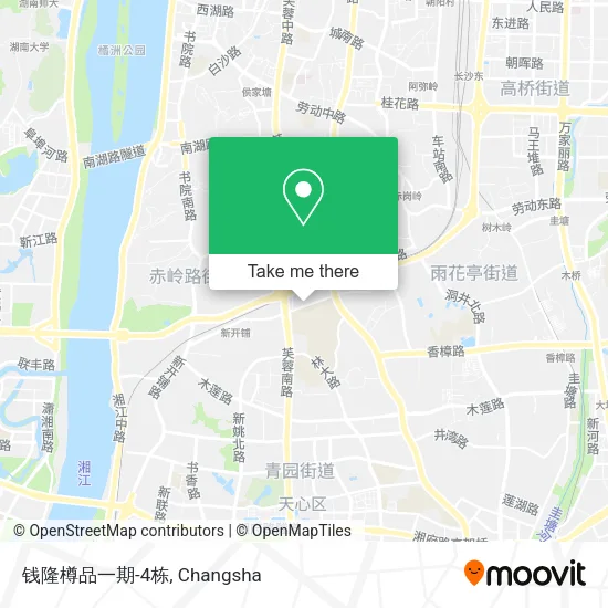 钱隆樽品一期-4栋 map