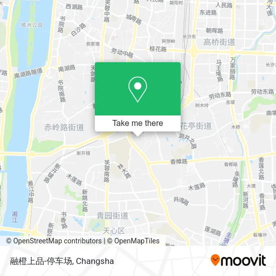 融橙上品-停车场 map