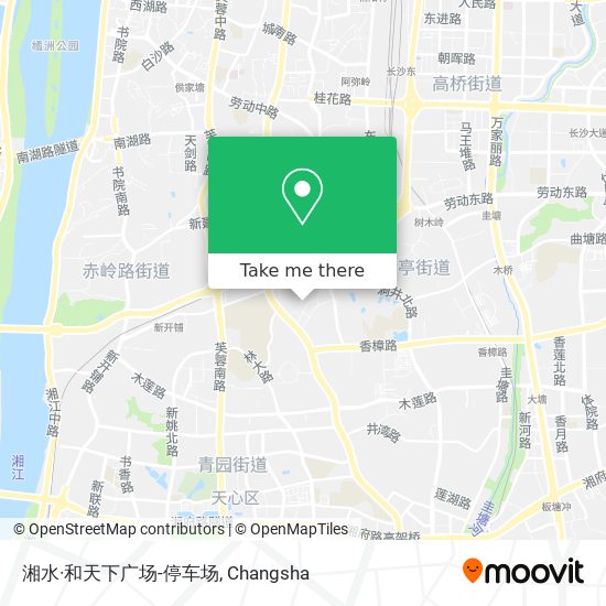 湘水·和天下广场-停车场 map