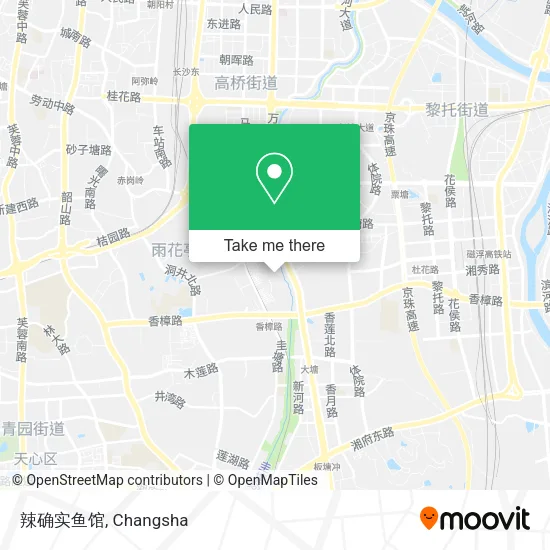 辣确实鱼馆 map