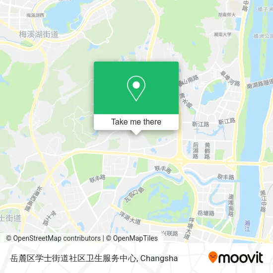 岳麓区学士街道社区卫生服务中心 map