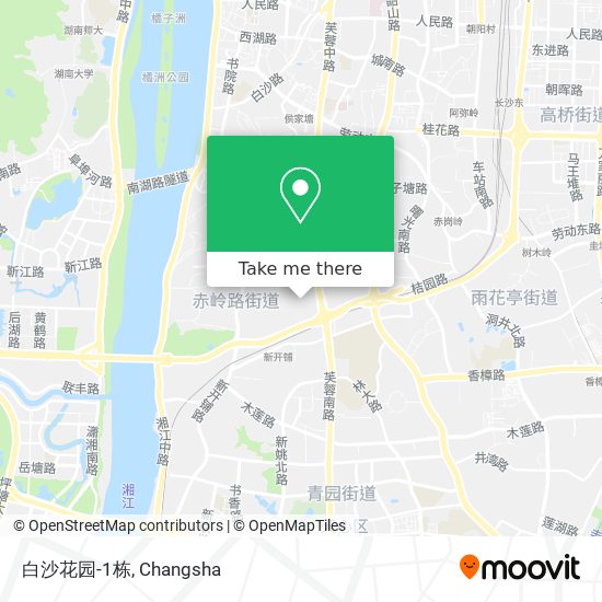 白沙花园-1栋 map
