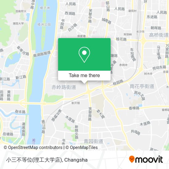 小三不等位(理工大学店) map