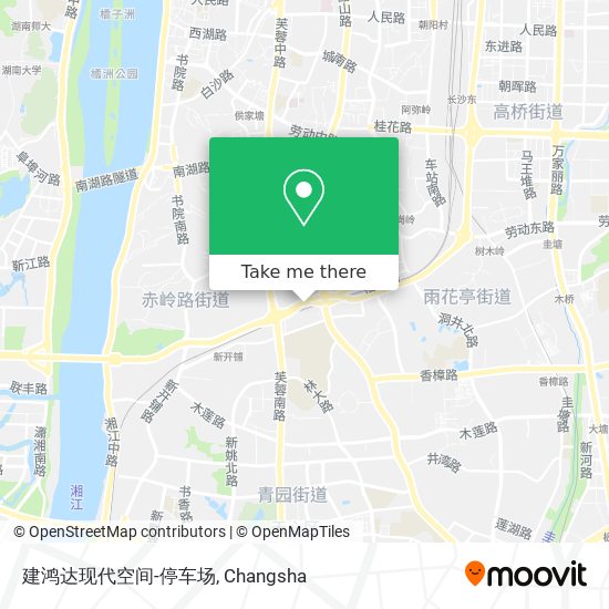 建鸿达现代空间-停车场 map