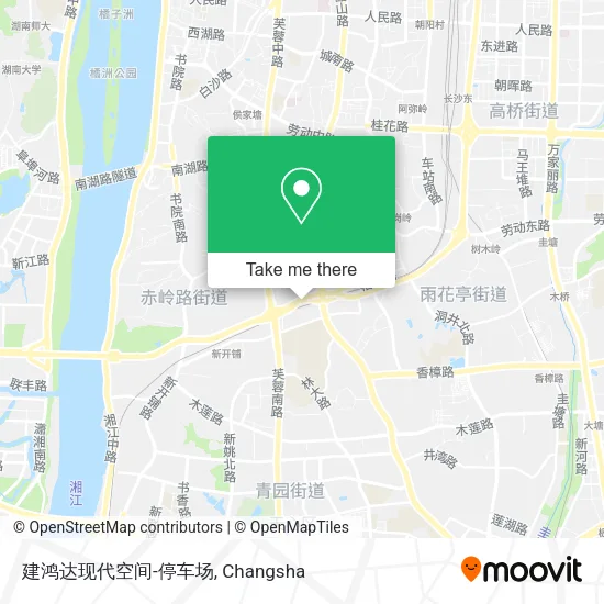 建鸿达现代空间-停车场 map