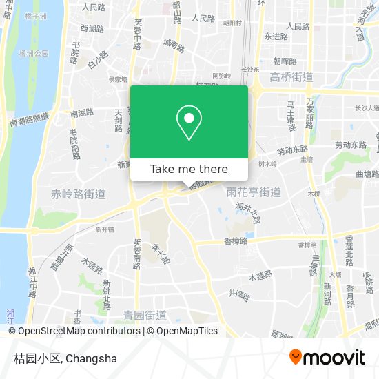桔园小区 map