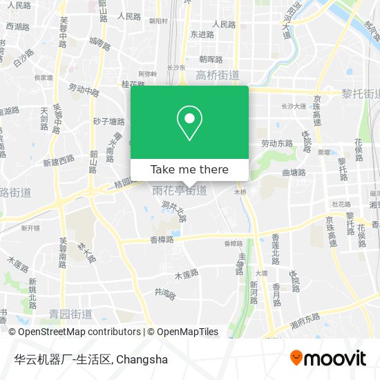 华云机器厂-生活区 map