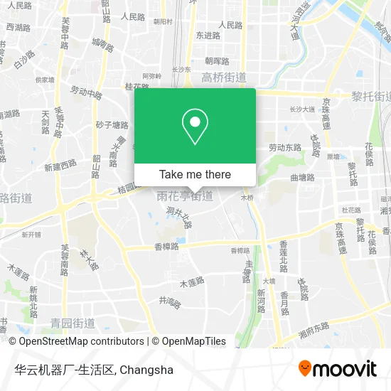 华云机器厂-生活区 map