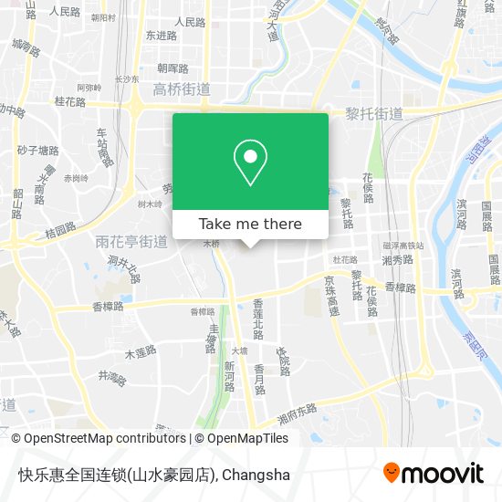 快乐惠全国连锁(山水豪园店) map