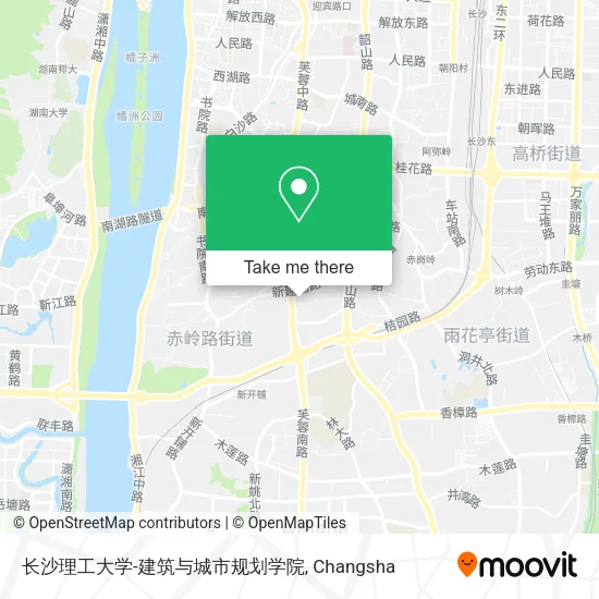 长沙理工大学-建筑与城市规划学院 map