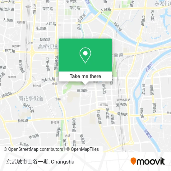 京武城市山谷一期 map