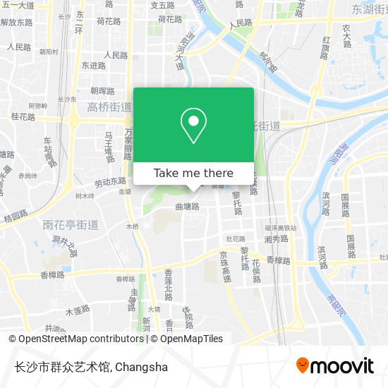 长沙市群众艺术馆 map