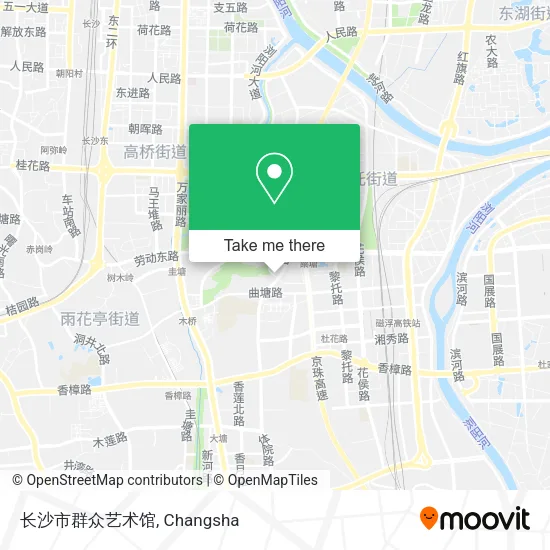 长沙市群众艺术馆 map