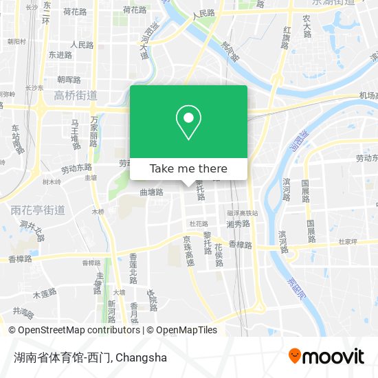 湖南省体育馆-西门 map